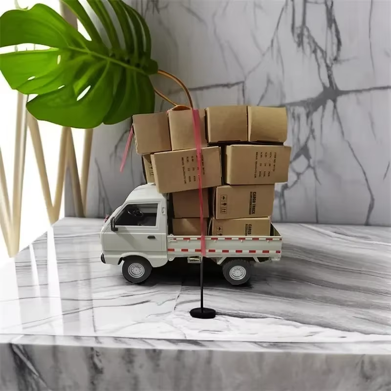 1:10/1:16 Wpl D12 Rc Car Simulation Drift Climbing Truck Led Light Cargo Rc Elec