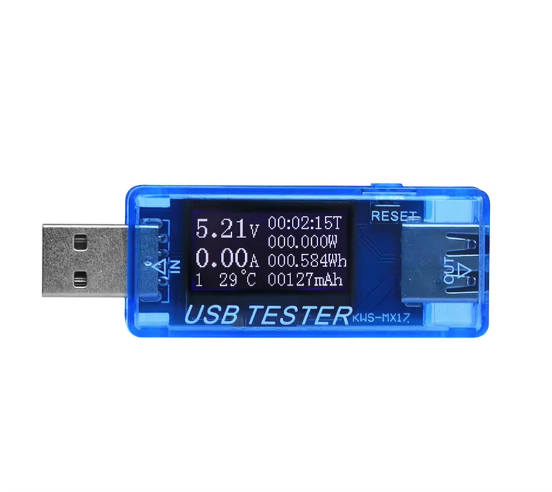 QC2.0 3.0 4-30V Electrical Power USB Capacity Voltage Tester Current Meter Monit