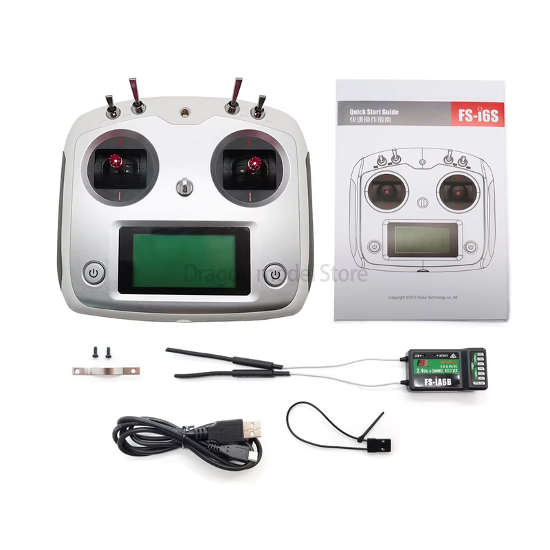 FLYSKY Fs-I6S I6S 2.4G 10CH AFHDS 2A Centering Throttle Transmitter Ia6B Ia10B R