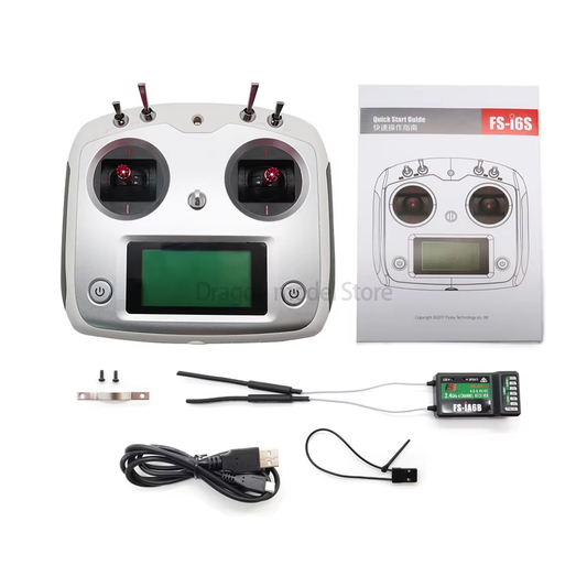 FLYSKY Fs-I6S I6S 2.4G 10CH AFHDS 2A Centering Throttle Transmitter Ia6B Ia10B R