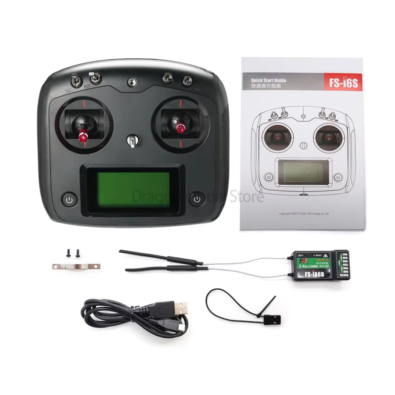 FLYSKY Fs-I6S I6S 2.4G 10CH AFHDS 2A Centering Throttle Transmitter Ia6B Ia10B R