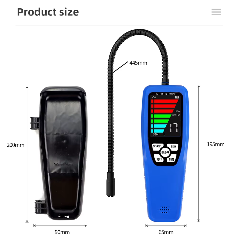 LD-200 Heating Diode Handheld Leak Detector Air Conditioning Refrigeration Syste