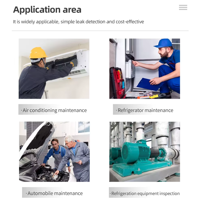 LD-200 Heating Diode Handheld Leak Detector Air Conditioning Refrigeration Syste