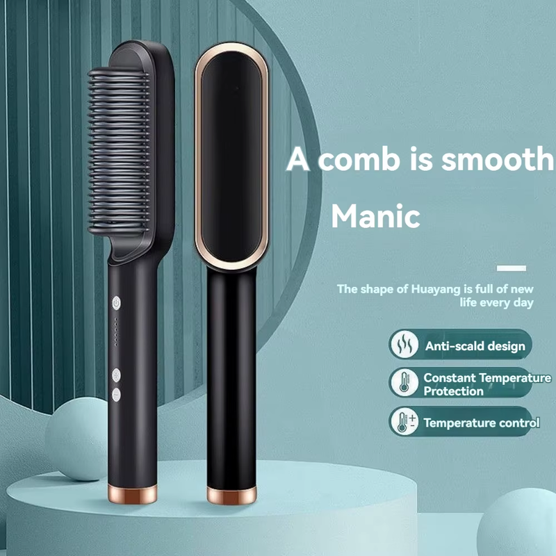 Hair Straightening Comb Device Negative Ion Does Not Hurt Hair Straightening Pla