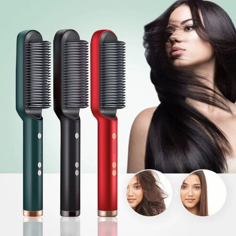 Hair Straightening Comb Device Negative Ion Does Not Hurt Hair Straightening Pla