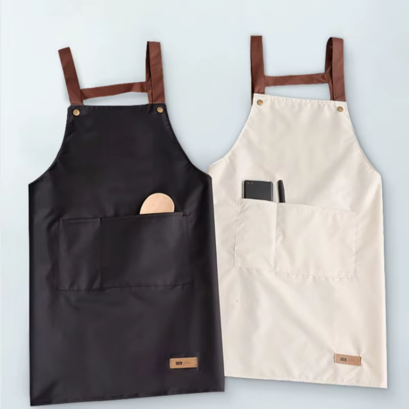 Waterproof Oil-Proof Apron Adult Sleeveless Apron Household Summer Apron Premium