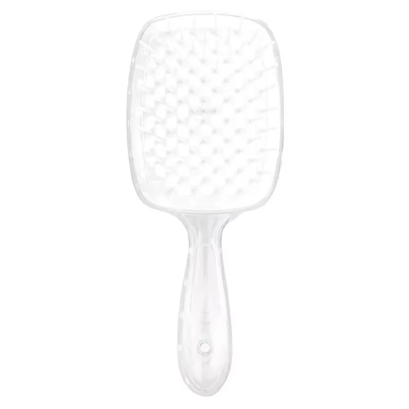 Hairdressing Hair Smoothing Honeycomb Curved Cutout Hair Brush Used for Styling