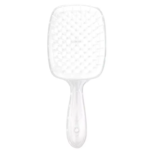 Hairdressing Hair Smoothing Honeycomb Curved Cutout Hair Brush Used for Styling