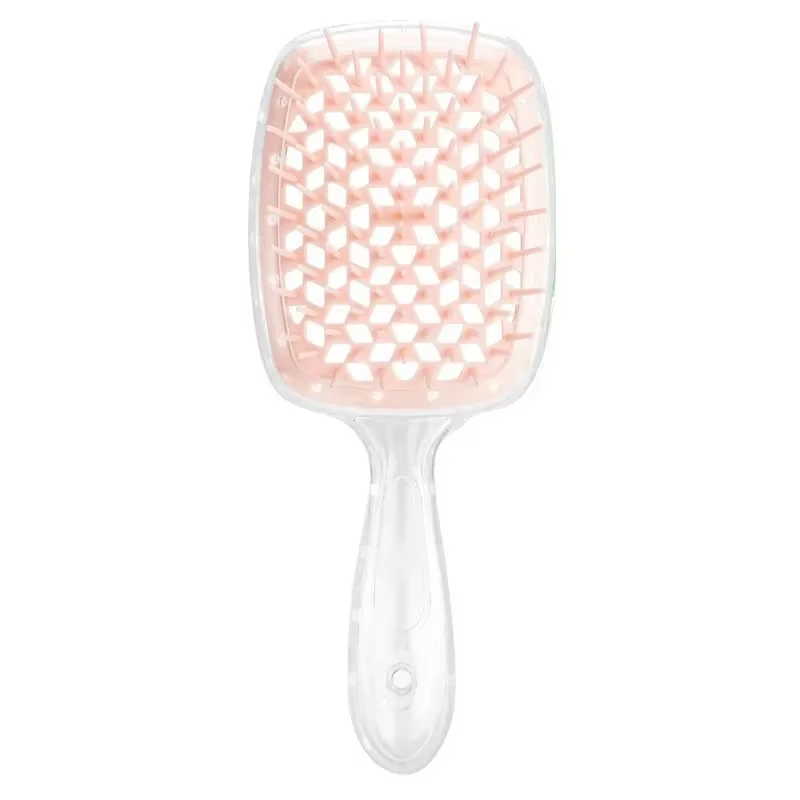 Hairdressing Hair Smoothing Honeycomb Curved Cutout Hair Brush Used for Styling