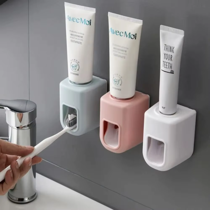 Toothpaste Holder Quantitative Extrusion Convenient and Simple Wall without Dril