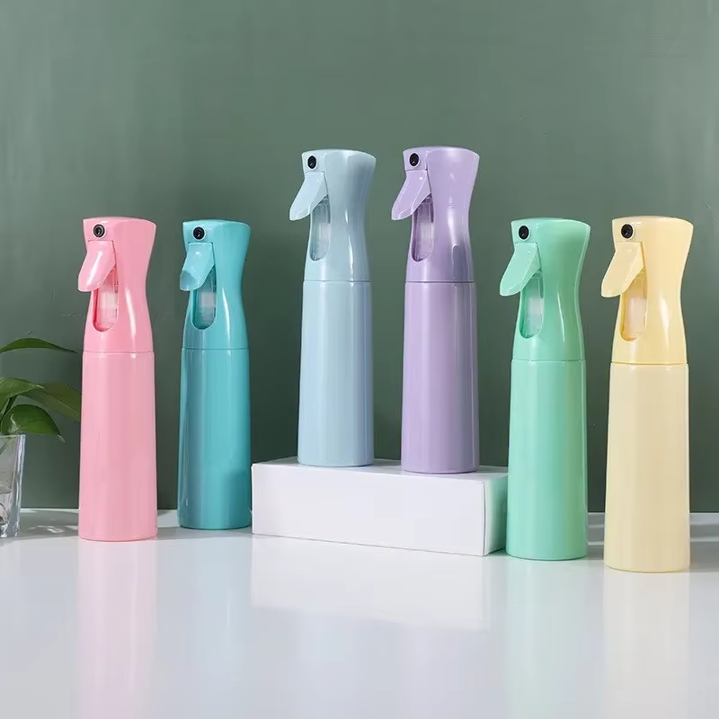 High Pressure Spray Bottle Macaron Color Matching 300Ml Skin Care Spray Can Nail