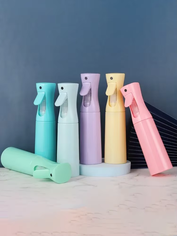 High Pressure Spray Bottle Macaron Color Matching 300Ml Skin Care Spray Can Nail