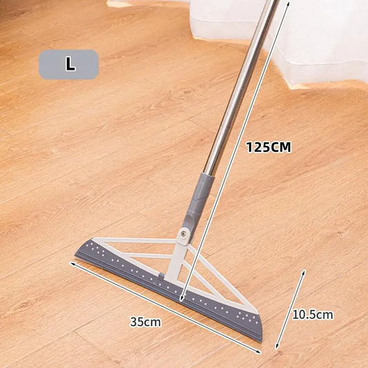 180 Rotatable Magic Rubber Broom Silicone Mop Hand Dust Brooms Home Floor Clean