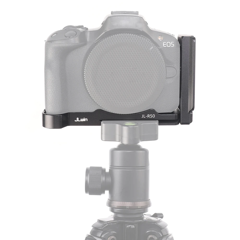 Foldable L-Bracket for Canon EOS R50 Tripod Kit Vlogging L Plate Holder Hand Gri
