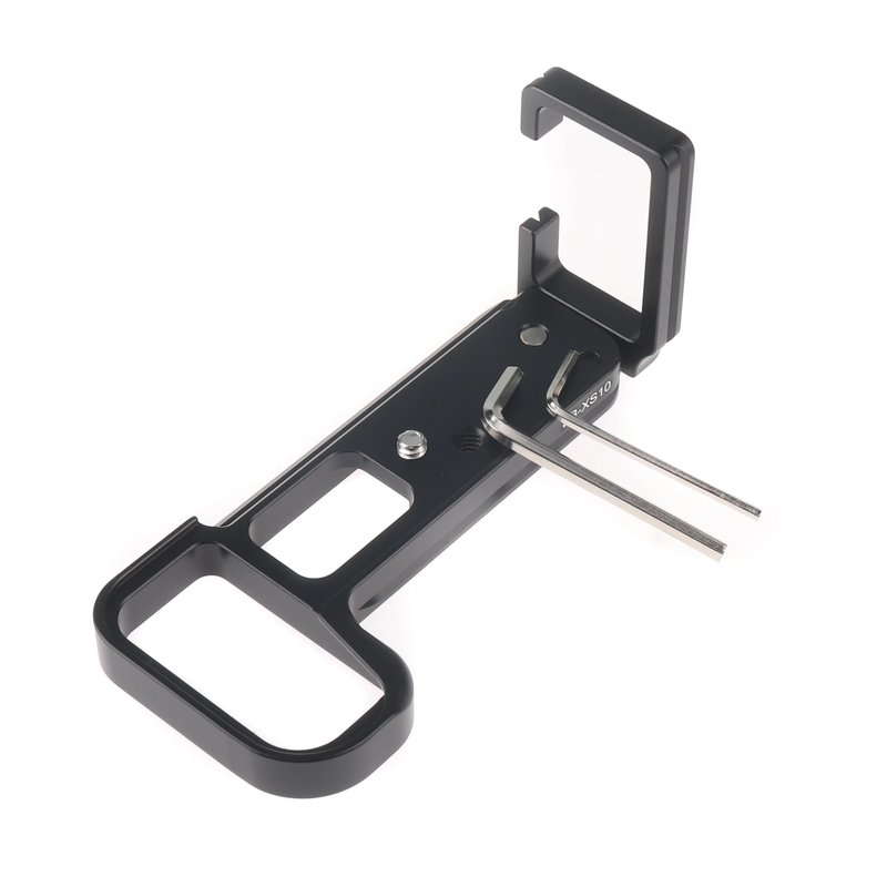 Quick Release L-Plate Bracket Camera Holder Grip for Fuji XS10 X-S10 Camera