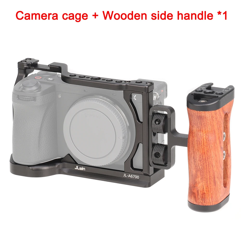 FOTGA Camera Cage A6700 DSLR Camera Cage for Sony A6700 Rabbit Cage Camera Rig V