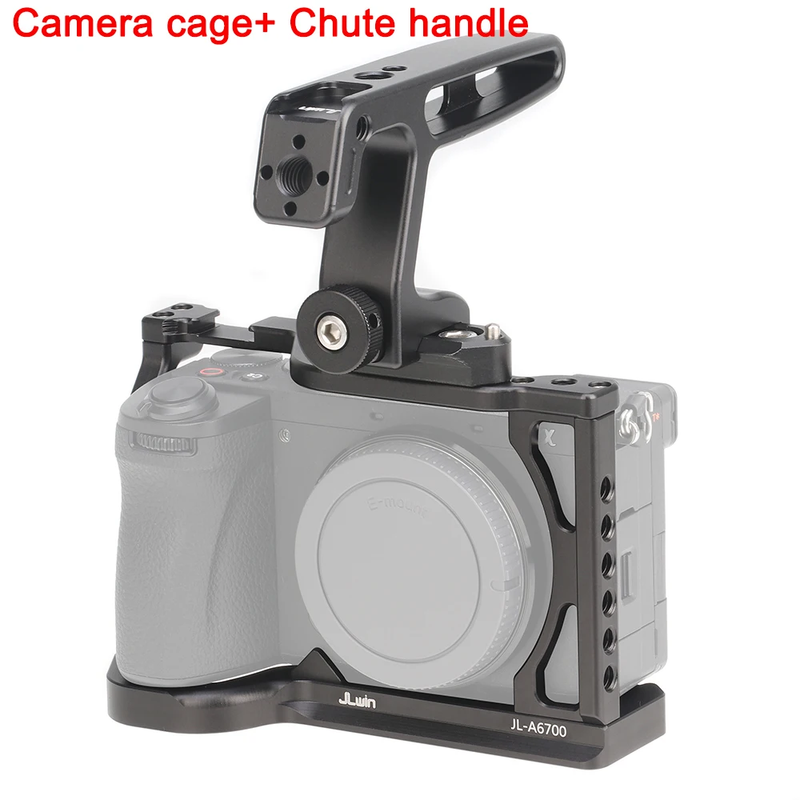 FOTGA Camera Cage A6700 DSLR Camera Cage for Sony A6700 Rabbit Cage Camera Rig V