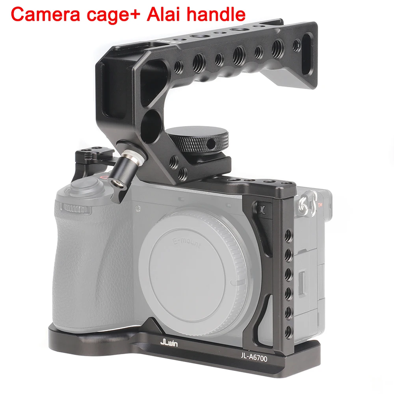 FOTGA Camera Cage A6700 DSLR Camera Cage for Sony A6700 Rabbit Cage Camera Rig V