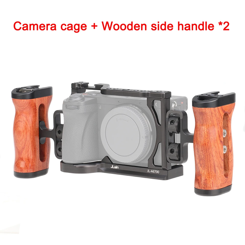 FOTGA Camera Cage A6700 DSLR Camera Cage for Sony A6700 Rabbit Cage Camera Rig V