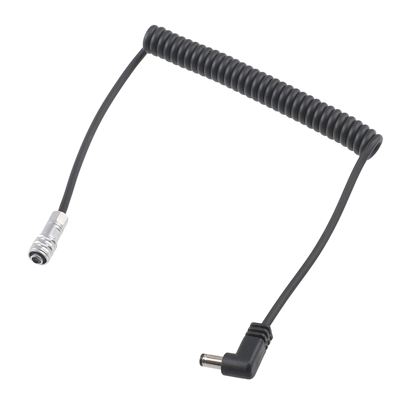 BMPCC 4K DC Interface Elbow Power Supply Line Cable Spring Line Wireless Power C
