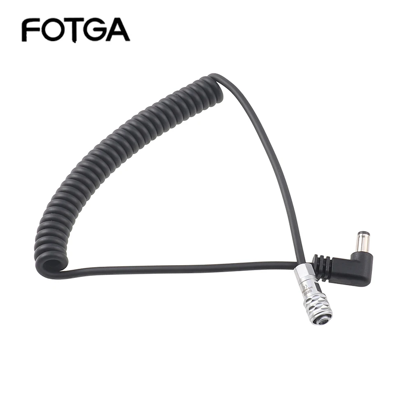 BMPCC 4K DC Interface Elbow Power Supply Line Cable Spring Line Wireless Power C