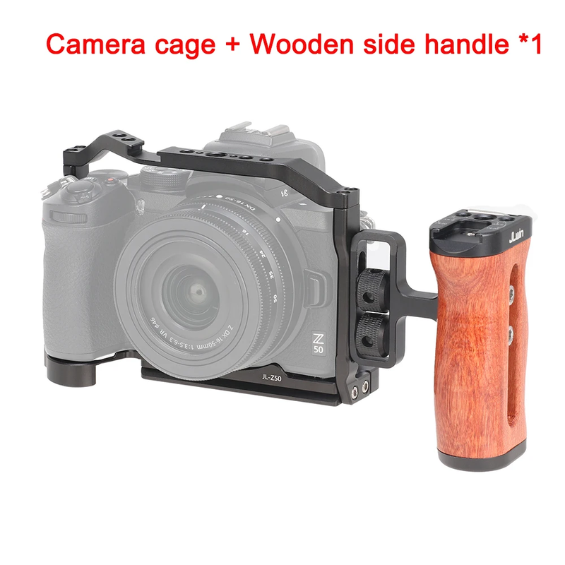 FOTGA Camera Cage Z50 DSLR Camera Cage for Nikon Z 50 Rabbit Cage Camera Rig Ved