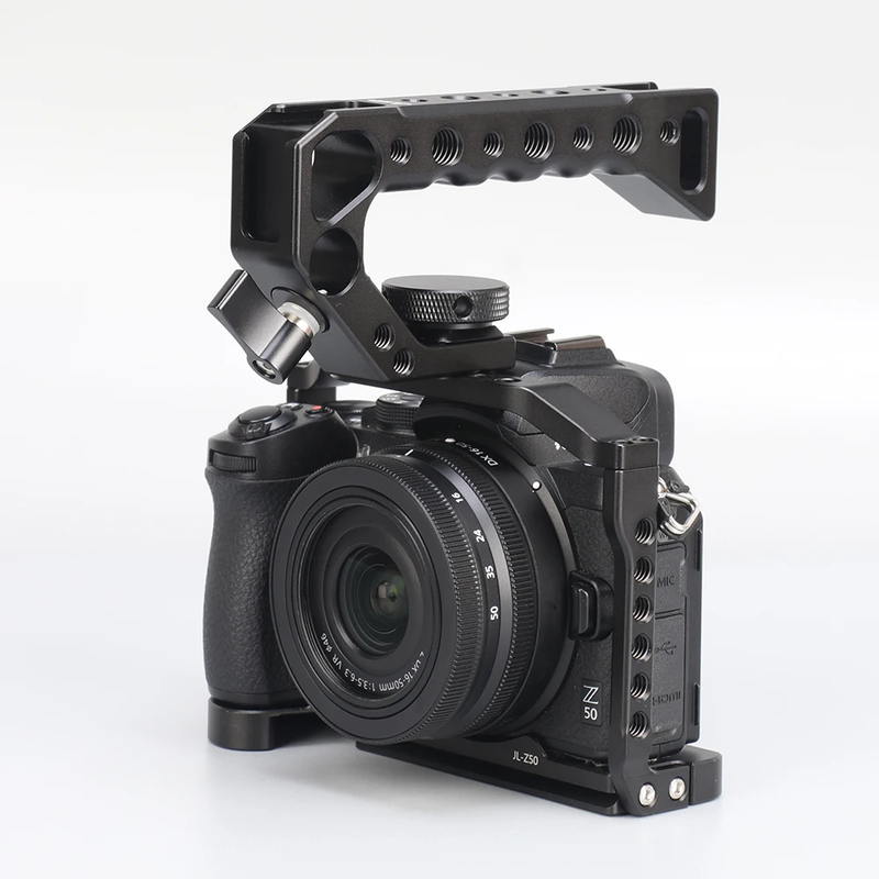 FOTGA Camera Cage Z50 DSLR Camera Cage for Nikon Z 50 Rabbit Cage Camera Rig Ved