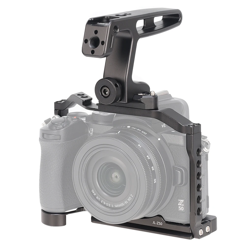FOTGA Camera Cage Z50 DSLR Camera Cage for Nikon Z 50 Rabbit Cage Camera Rig Ved