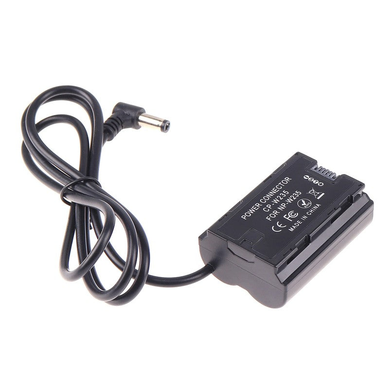 NP-W235 Power Adapter Dummy Battery with Dc5.5*2.1Mm Male Cable Kit for Fujifilm