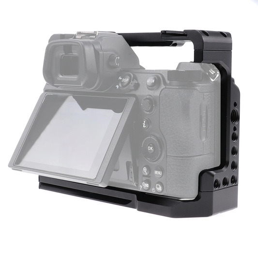 FOTGA Aluminum DSLR Camera Cage Top Handle Grip for Nikon Z5/Z6/Z7/Z6II/Z7II Vid