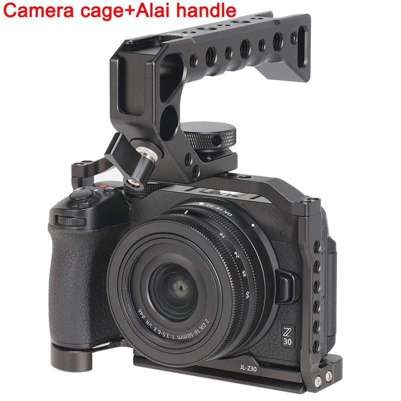 FOTGA Camera Cage Z30 DSLR Camera Cage for Nikon Z 30 Rabbit Cage Camera Rig Ved
