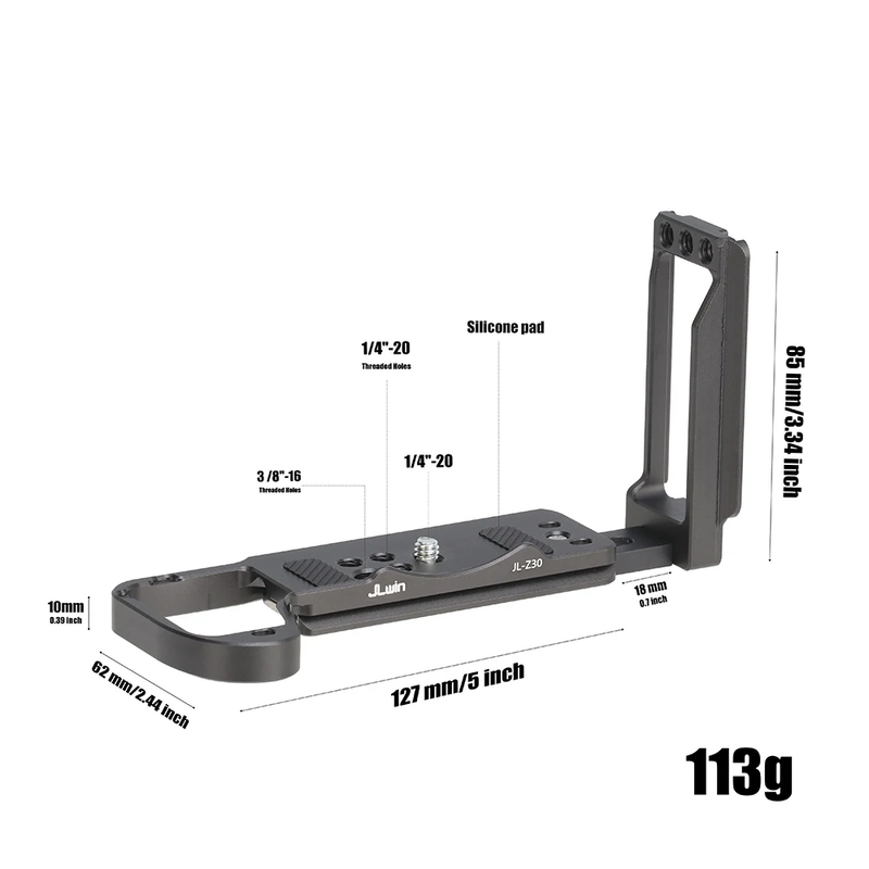 FOTGA Camera Cage Z30 DSLR Camera Cage for Nikon Z 30 Rabbit Cage Camera Rig Ved