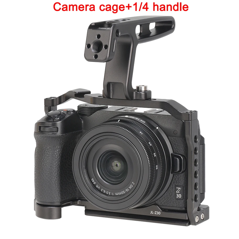 FOTGA Camera Cage Z30 DSLR Camera Cage for Nikon Z 30 Rabbit Cage Camera Rig Ved