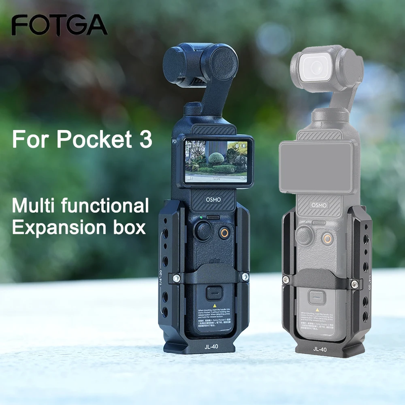 FOTGA Extension Frame for  Osmo Pocket 3 Accessories Metal Extension Frame Multi