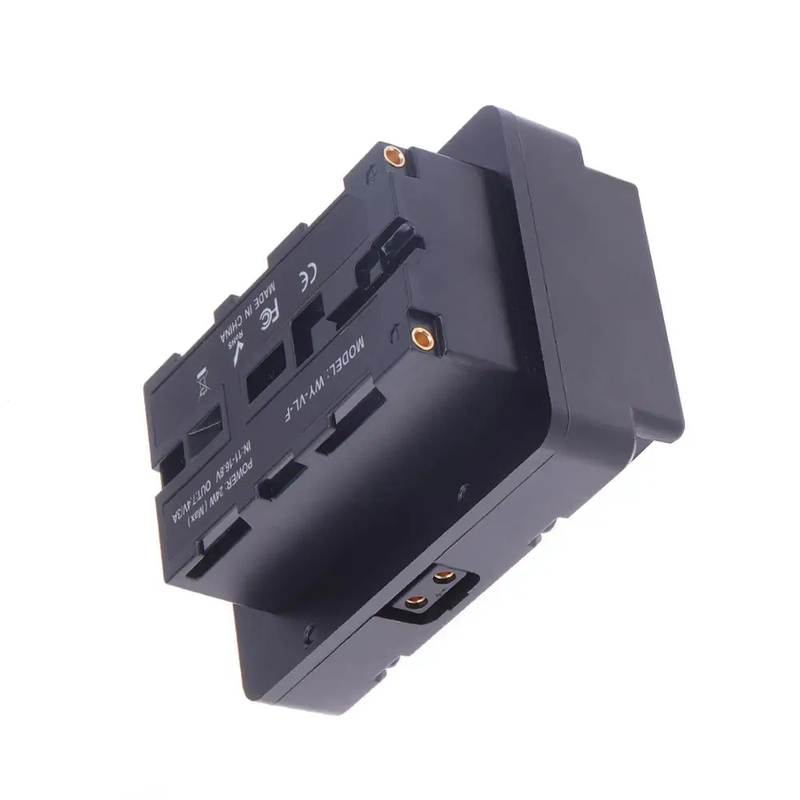 V-Lock D-Tap Battery Plate Adapter V Mount Plate for Sony NP-F Battery Monitors