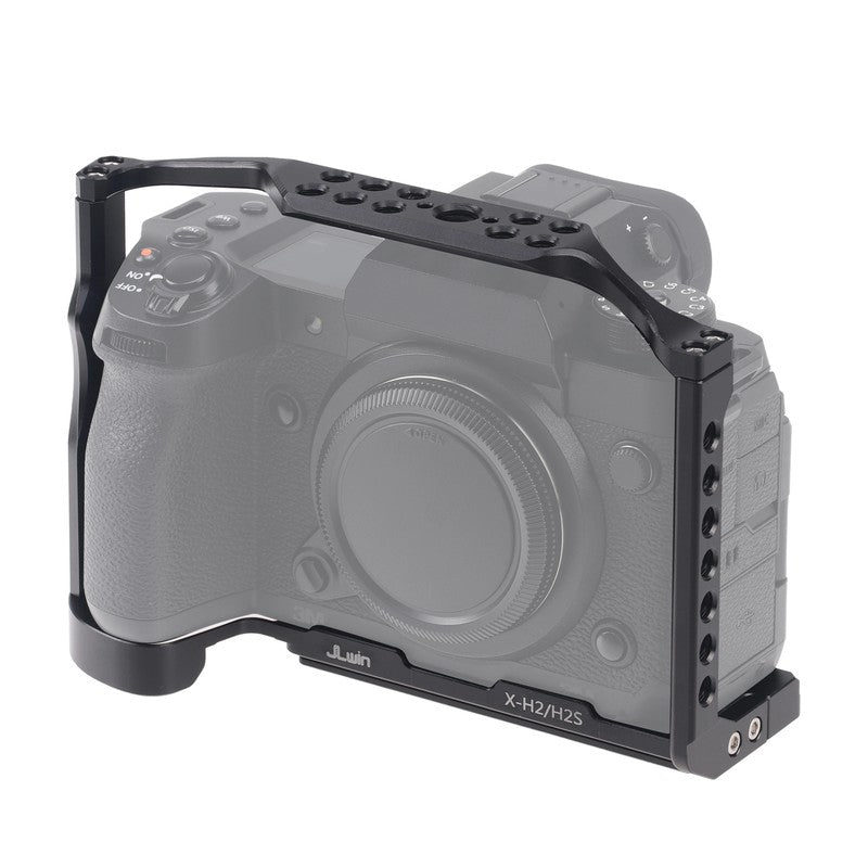 For Fuji X-H2/X-H2S Camera Cage Kit Aluminium Photography Expansion Frame Vertic