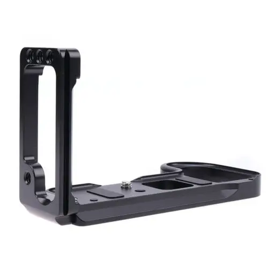 FOTGA Camera Hand Grip Quick Release L Plate Vertical Bracket for Nikon Z5 Z6 Z6