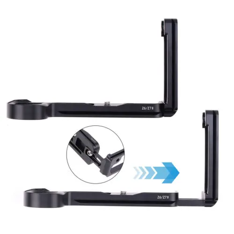 FOTGA Camera Hand Grip Quick Release L Plate Vertical Bracket for Nikon Z5 Z6 Z6