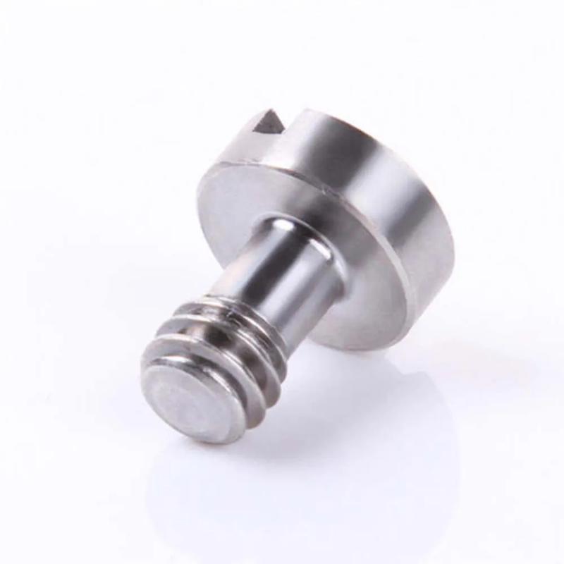 Flat Hex Stainless 1/4'' Screw for DV Camera Tripod Ballhead Quick Release Plate