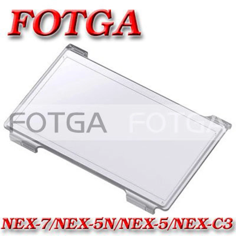 LCD Monitor Hood Hard Cover Screen Protector for Sony NEX-3 NEX-5 NEX-5C NEX-5N