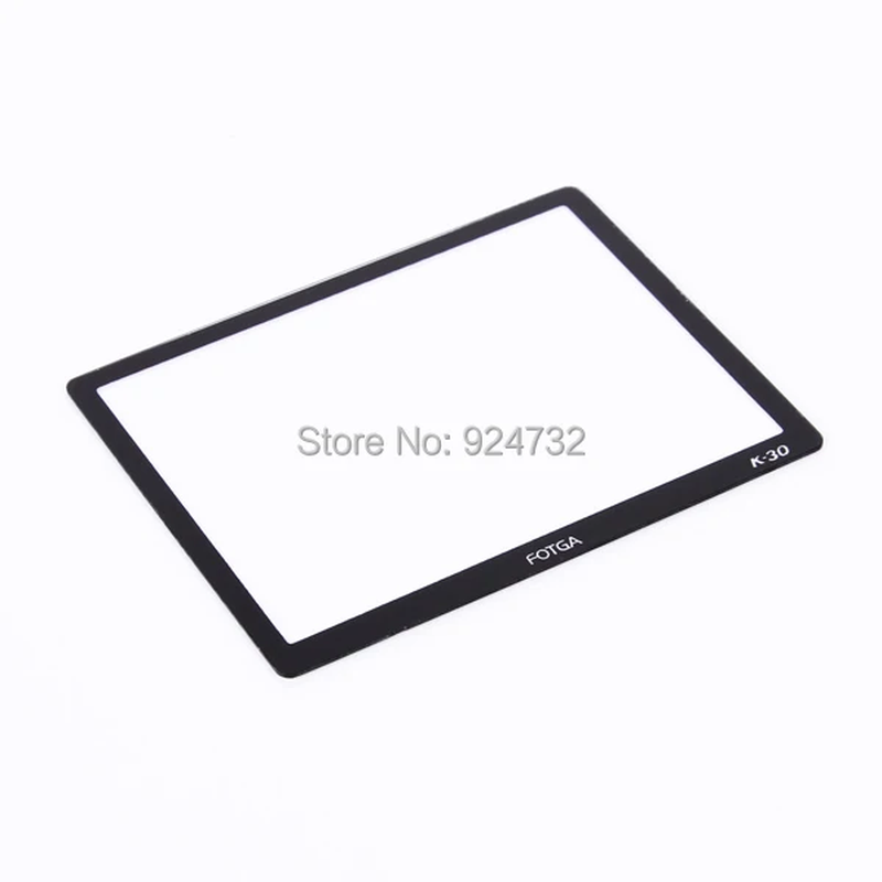 Optical Glass LCD Screen Guard Hard Protector for Pentax K30 K-30 Camera