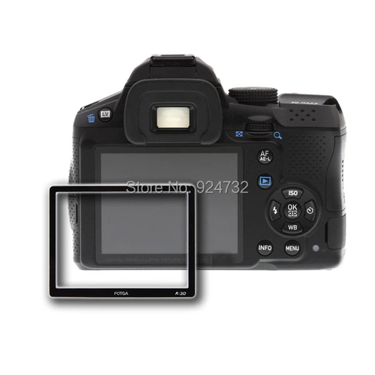 Optical Glass LCD Screen Guard Hard Protector for Pentax K30 K-30 Camera
