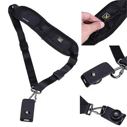Quick Rapid Camera Shoulder Neck Strap Adjustable for Canon Nikon Sony DSLR Digi