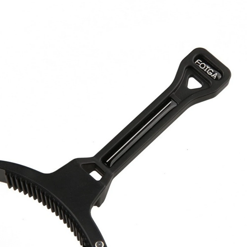 DSLR Zoom Follow Focus Handle Lever Compatible with  Gear Belt Ring Black Photog