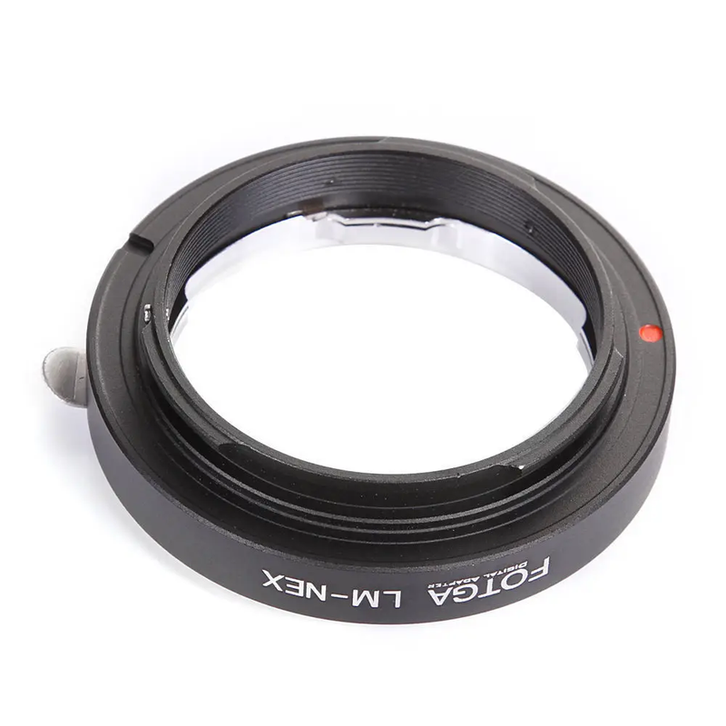 FOTGA LM-NEX Adapter Ring for Leica M Lens to Sony E Mount A7III A9 A7R A6000 A3