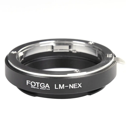 FOTGA LM-NEX Adapter Ring for Leica M Lens to Sony E Mount A7III A9 A7R A6000 A3