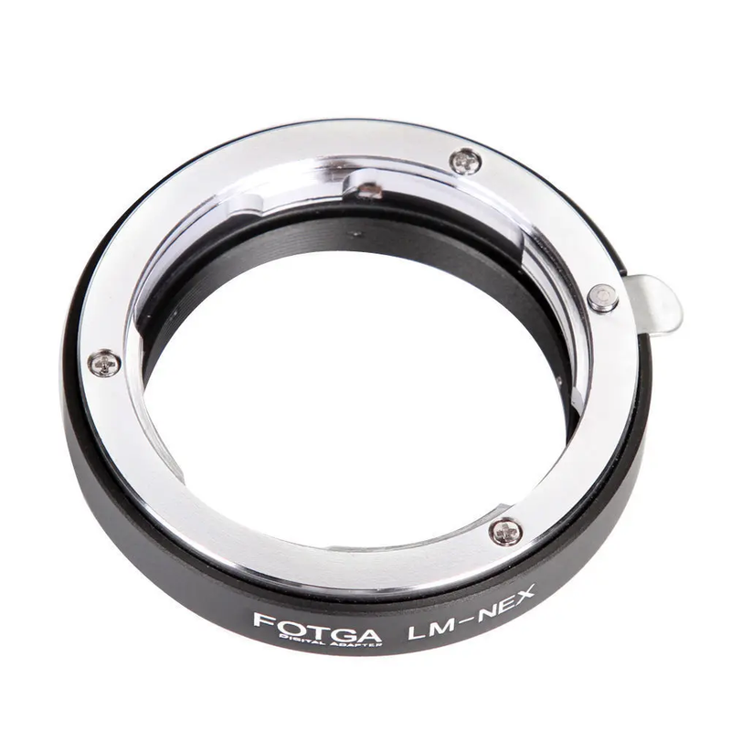 FOTGA LM-NEX Adapter Ring for Leica M Lens to Sony E Mount A7III A9 A7R A6000 A3
