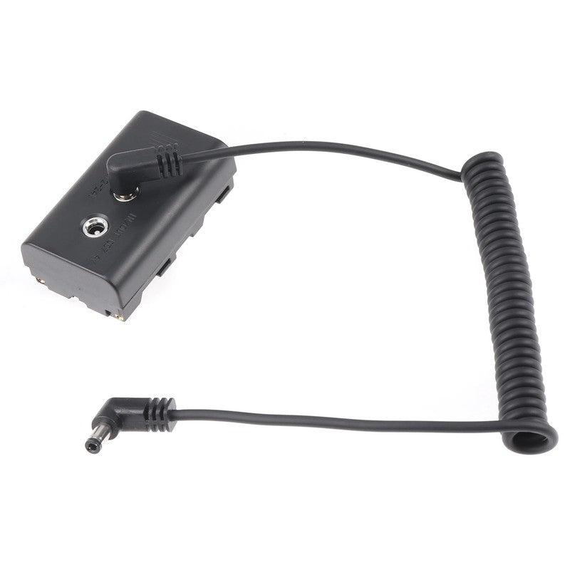 Power Supply NP-F Dummy Battery DC Coupler Replacement of NP-F960/750/770/970 wi