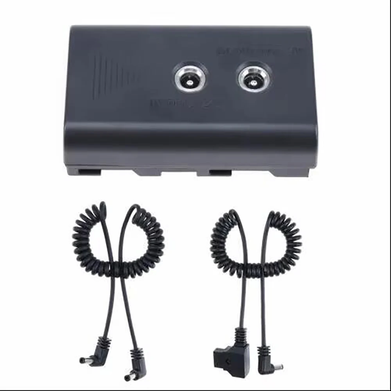 NP-F Dummy Battery DC Clutch Replacement of NP-F960/750/770/970 with DC Input an