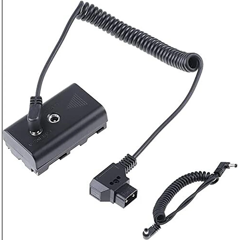 NP-F Dummy Battery DC Clutch Replacement of NP-F960/750/770/970 with DC Input an